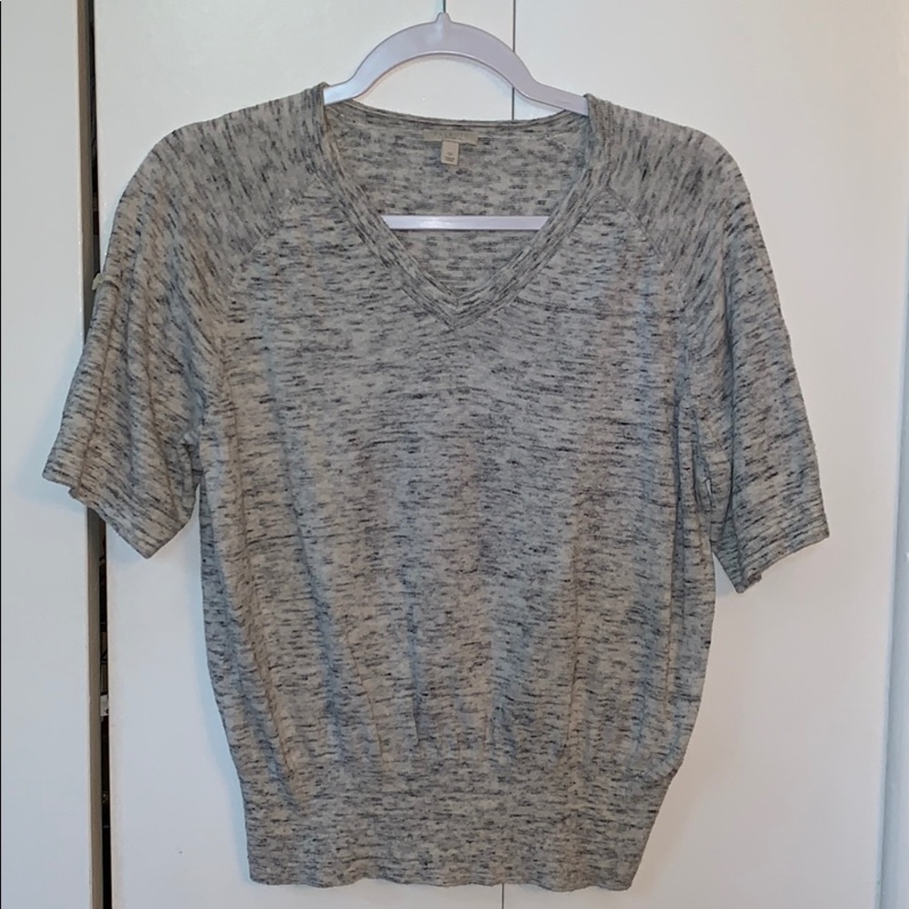 Talbots SP Short Sleeve Light Sweater Top